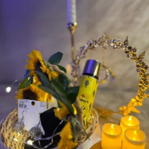 Mini Sunflower Gift Basket