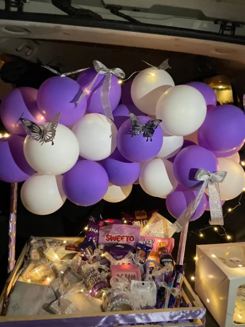 Luxury Birthday Gift Basket for Her