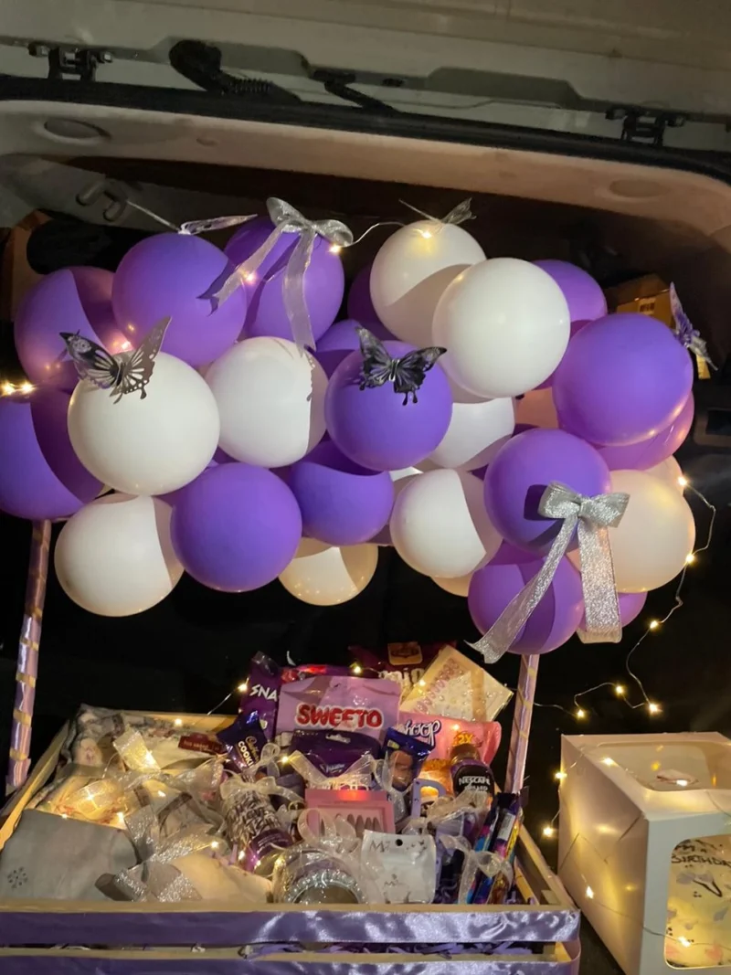 Luxury Birthday Gift Basket for Her