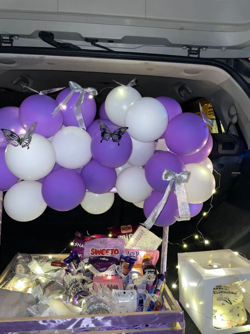 Luxury Birthday Gift Basket for Her