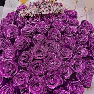 WhatsApp Image 2026-06-25 at 10.35.16 PM (1) Imperial Violet Ribbon Flower Bouquet
