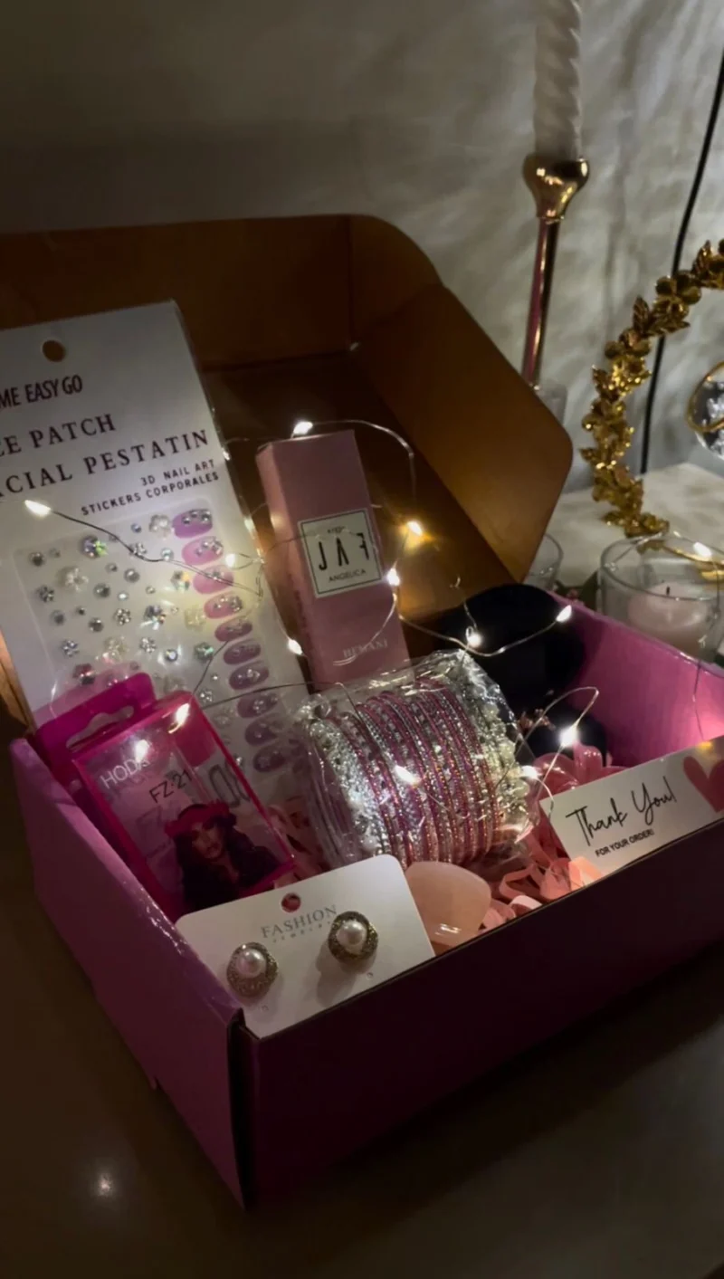 Blushing Pink Gift Box for Sisters