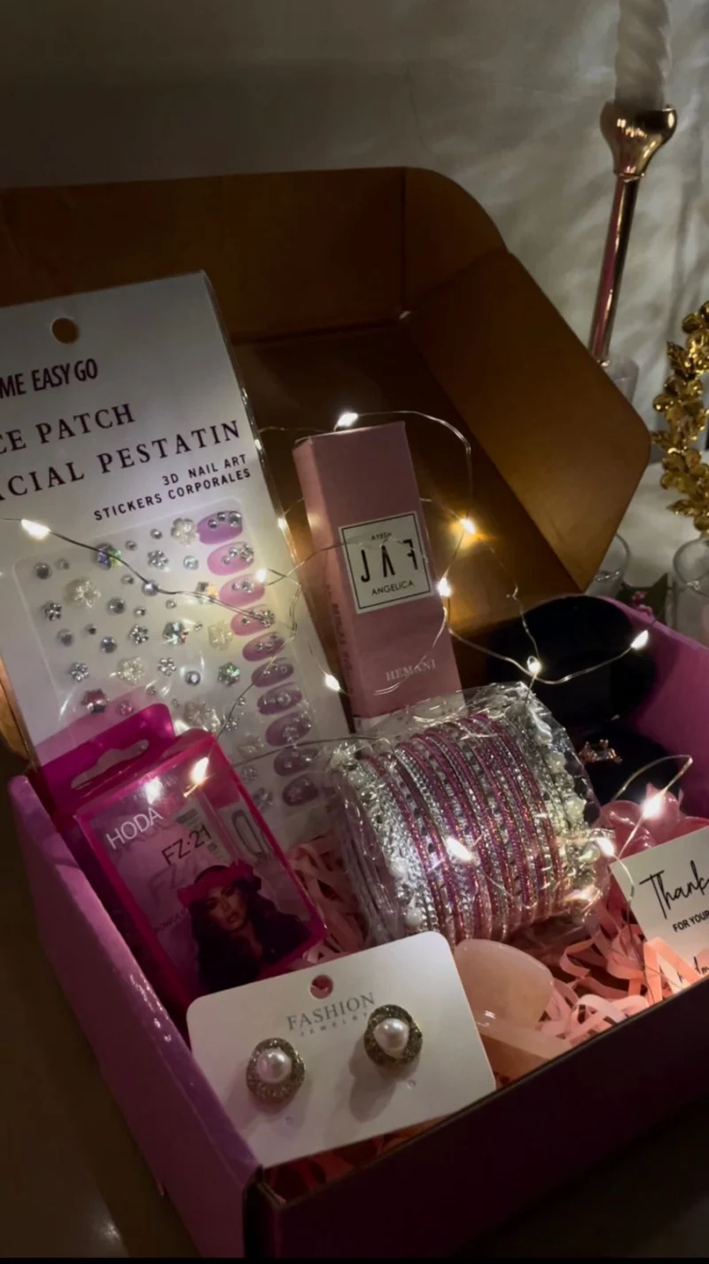 Blushing Pink Gift Box for Sisters
