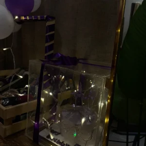 Ultimate Sapphire Luxury Basket And Cake Surprise