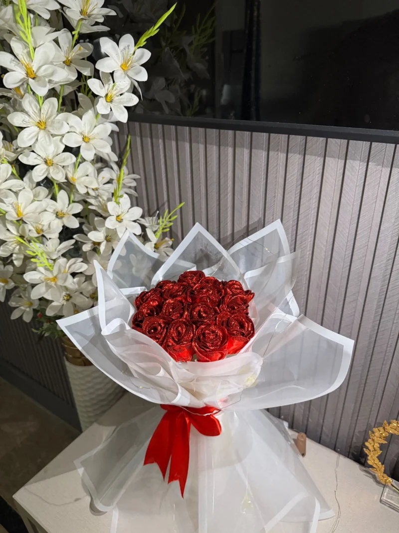 WhatsApp Image 2026-06-25 at 11.06.09 PM The Signature Single Grand Ribbon Rose Bouquet