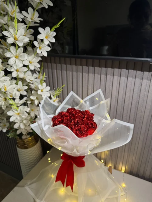 The Signature Single Grand Ribbon Rose Bouquet The Signature Single Grand Ribbon Rose Bouquet