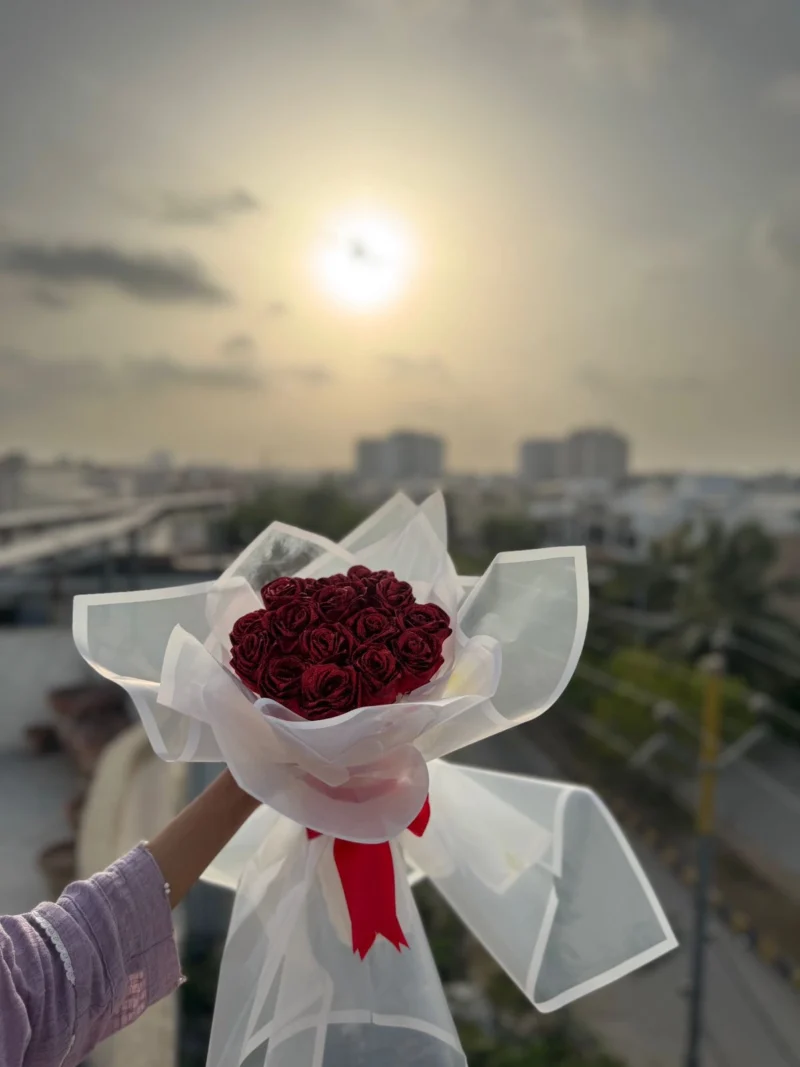 WhatsApp Image 2026-06-25 at 11.06.10 PM (2) The Signature Single Grand Ribbon Rose Bouquet