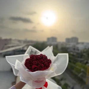 WhatsApp Image 2026-06-25 at 11.06.11 PM (1) The Signature Single Grand Ribbon Rose Bouquet