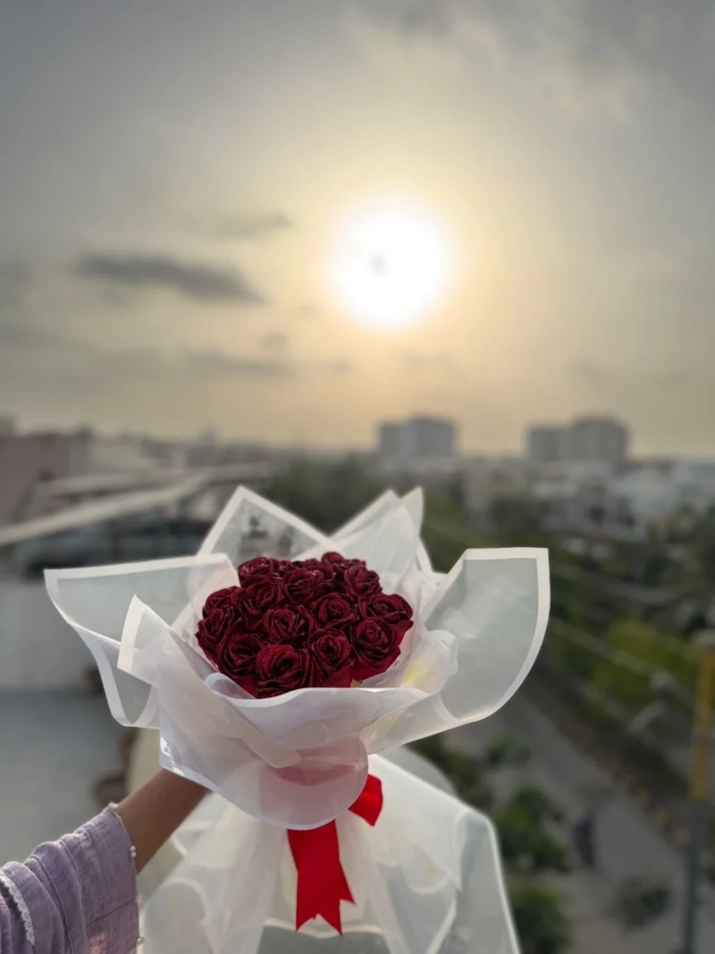 WhatsApp Image 2026-06-25 at 11.06.11 PM (1) The Signature Single Grand Ribbon Rose Bouquet